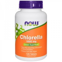 Chlorella 1000mg 120s NOW foods