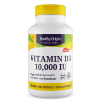 Vitamina D3 10.000 360s HEALTHY Origins